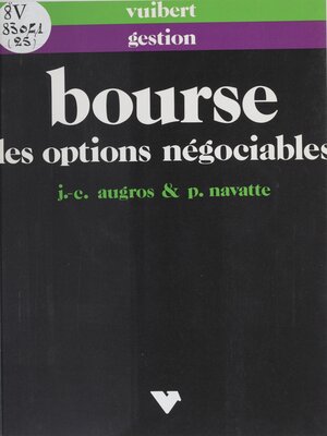 cover image of Bourse